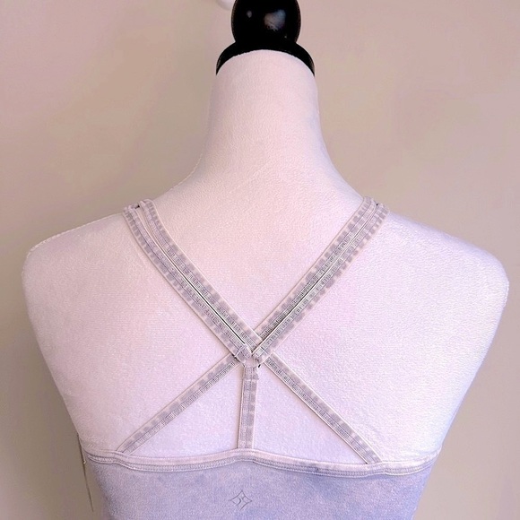NWT NUX Spellbound Yoga Stretch Cami Tank Top Gray Mineral Size Small - Picture 9 of 16